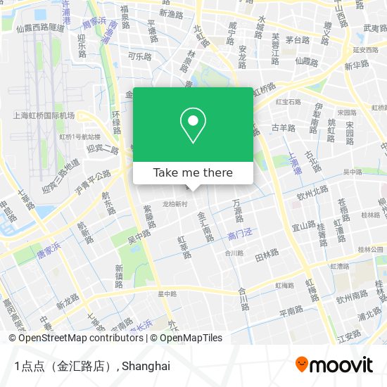 1点点（金汇路店） map