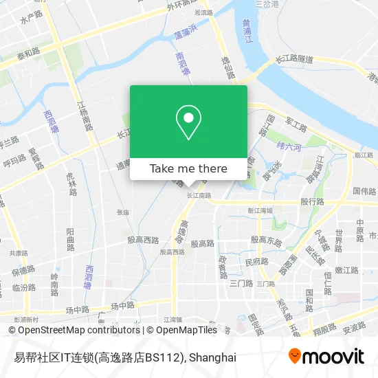 易帮社区IT连锁(高逸路店BS112) map
