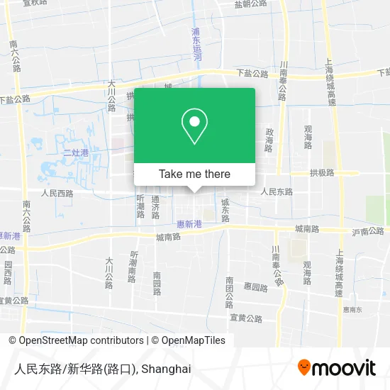 人民东路/新华路(路口) map
