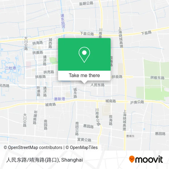 人民东路/靖海路(路口) map