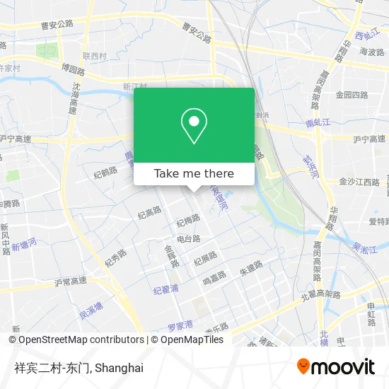 祥宾二村-东门 map
