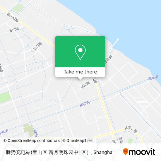 腾势充电站 map