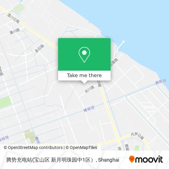 腾势充电站 map