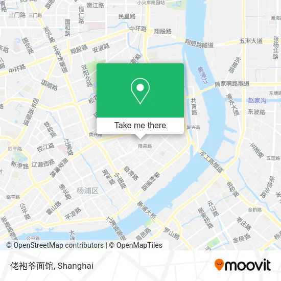 佬袍爷面馆 map