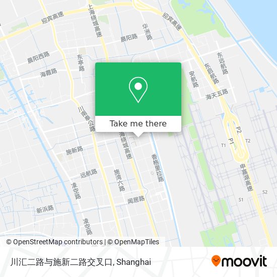 川汇二路与施新二路交叉口 map