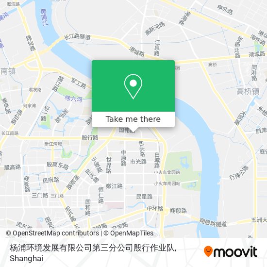 杨浦环境发展有限公司第三分公司殷行作业队 map