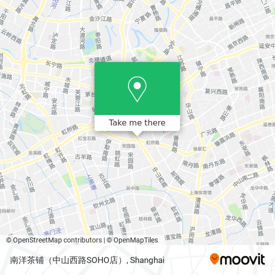 南洋茶铺（中山西路SOHO店） map