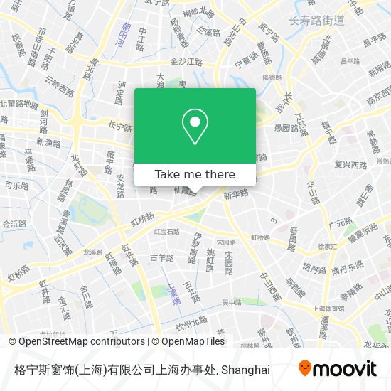 格宁斯窗饰(上海)有限公司上海办事处 map