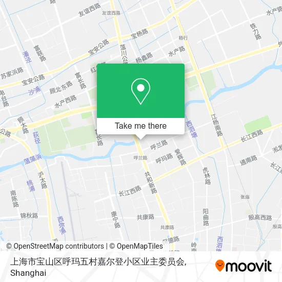 上海市宝山区呼玛五村嘉尔登小区业主委员会 map