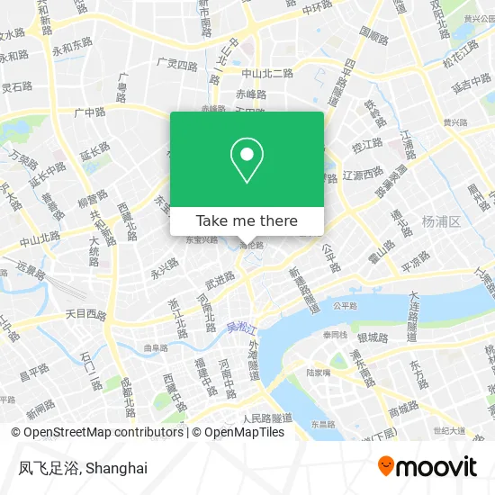 凤飞足浴 map