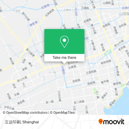立达印刷 map