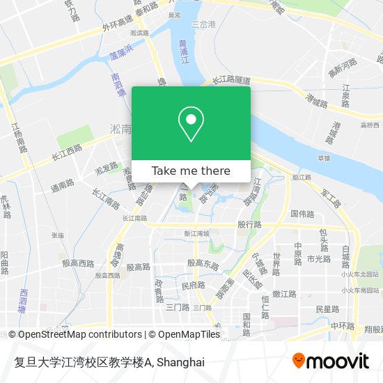 复旦大学江湾校区教学楼A map