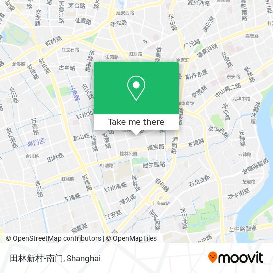 田林新村-南门 map