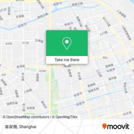 秦家圈 map