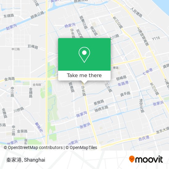 秦家港 map