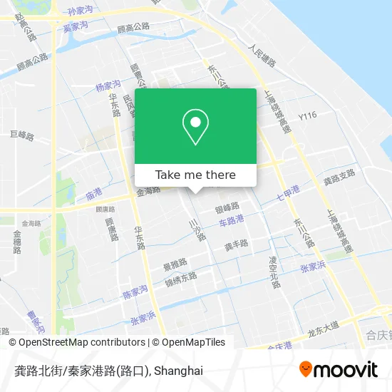 龚路北街/秦家港路(路口) map