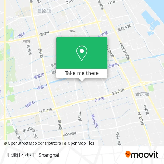 川湘轩小炒王 map