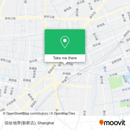 缤纷地带(新桥店) map