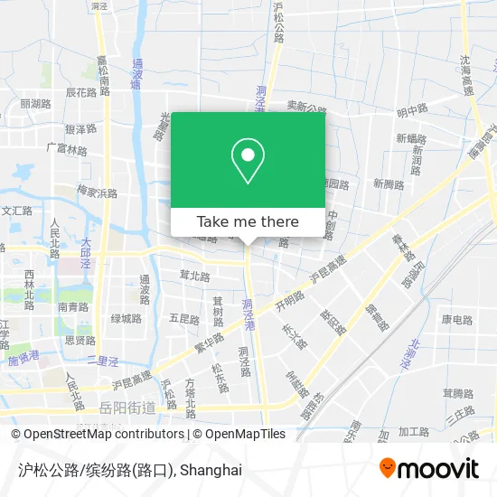 沪松公路/缤纷路(路口) map