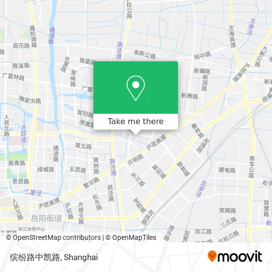 缤纷路中凯路 map