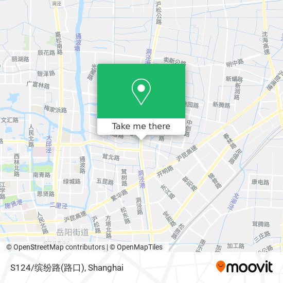 S124/缤纷路(路口) map