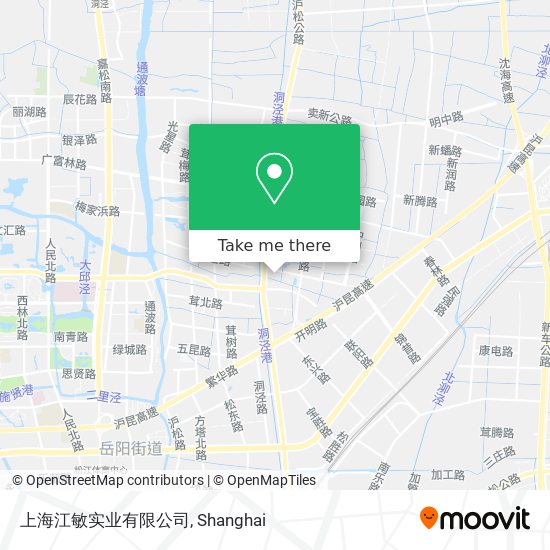 上海江敏实业有限公司 map
