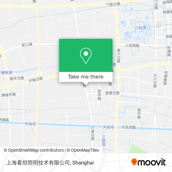 上海看坦照明技术有限公司 map