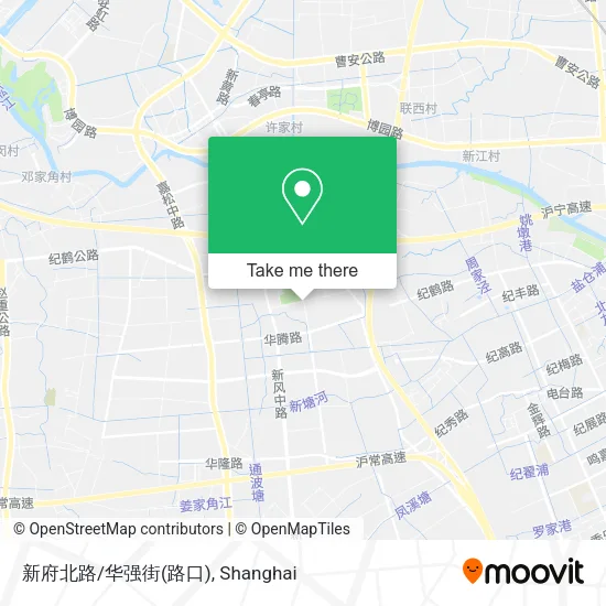 新府北路/华强街(路口) map