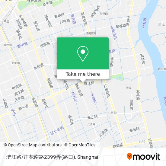澄江路/莲花南路2399弄(路口) map