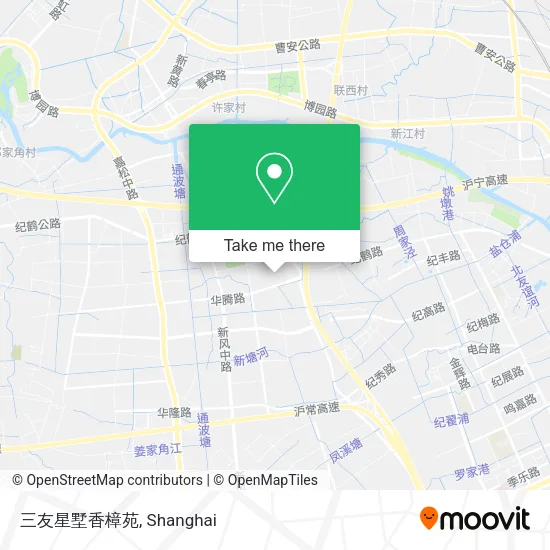 三友星墅香樟苑 map