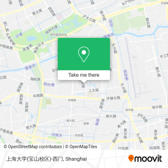 上海大学(宝山校区)-西门 map