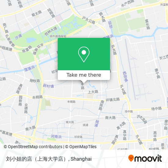 刘小姐的店（上海大学店） map