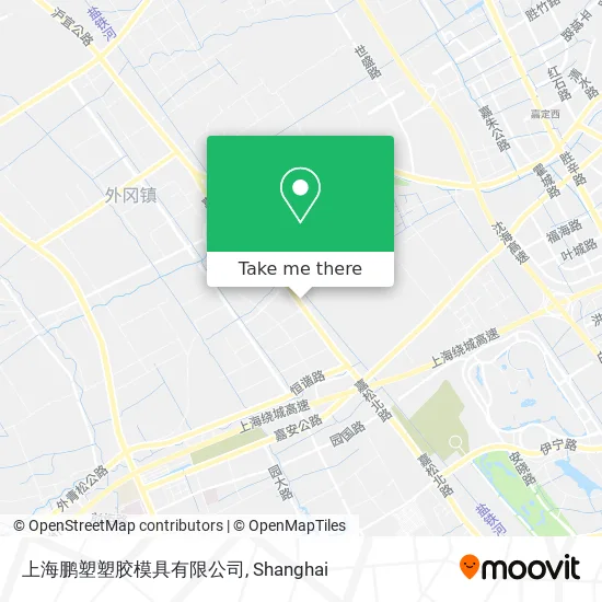 上海鹏塑塑胶模具有限公司 map