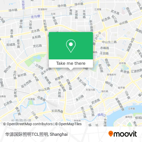 华源国际照明TCL照明 map