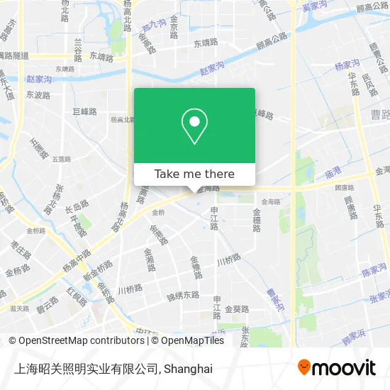 上海昭关照明实业有限公司 map