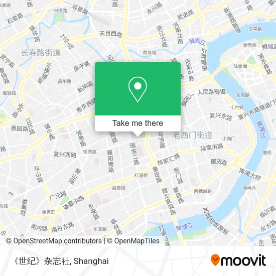 《世纪》杂志社 map