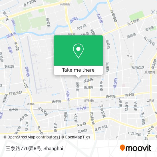 三泉路770弄8号 map