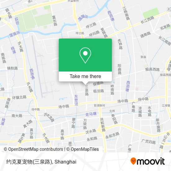 约克夏宠物(三泉路) map