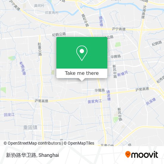新协路华卫路 map