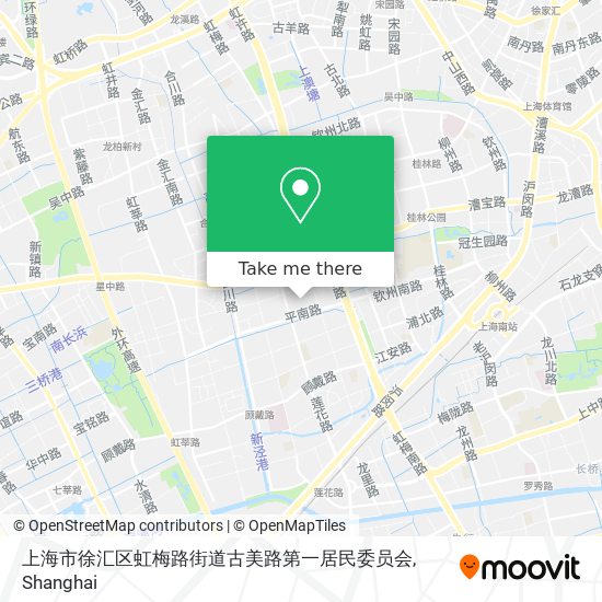 上海市徐汇区虹梅路街道古美路第一居民委员会 map