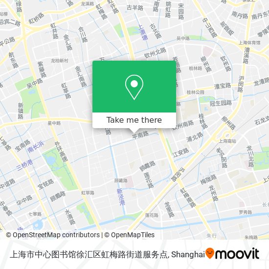 上海市中心图书馆徐汇区虹梅路街道服务点 map