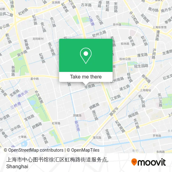 上海市中心图书馆徐汇区虹梅路街道服务点 map