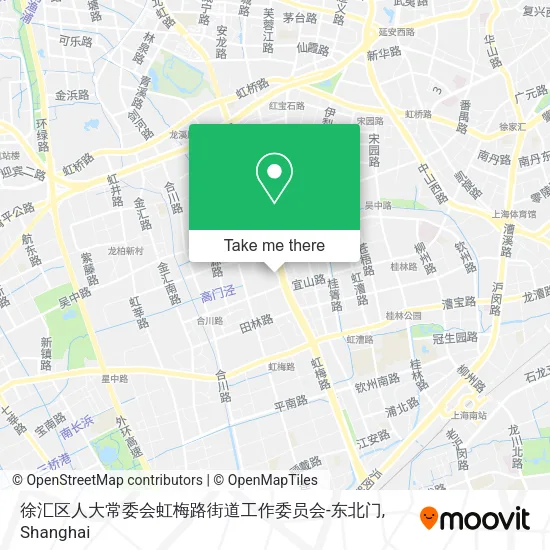 徐汇区人大常委会虹梅路街道工作委员会-东北门 map