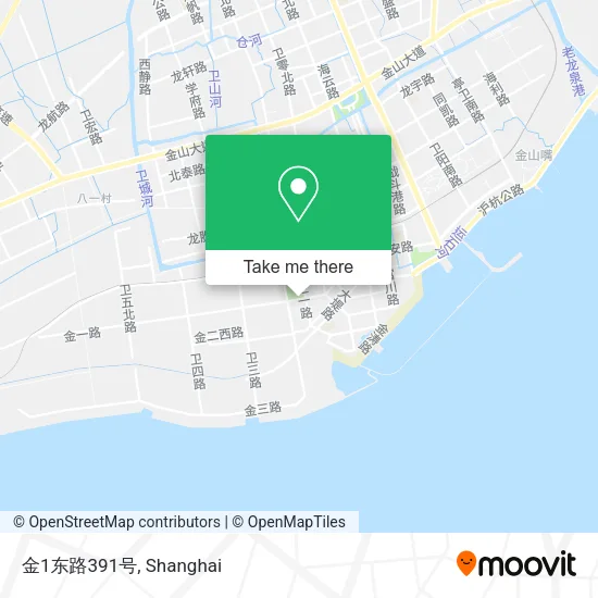 金1东路391号 map