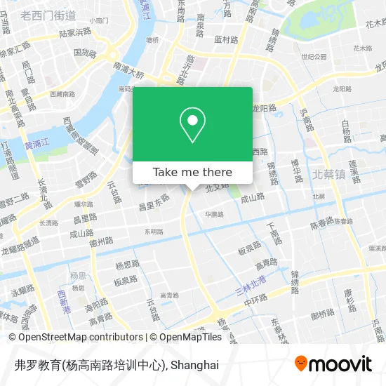 弗罗教育(杨高南路培训中心) map