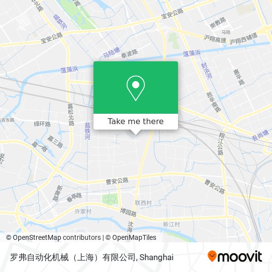 罗弗自动化机械（上海）有限公司 map