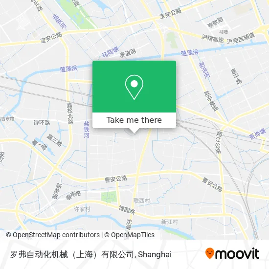 罗弗自动化机械（上海）有限公司 map