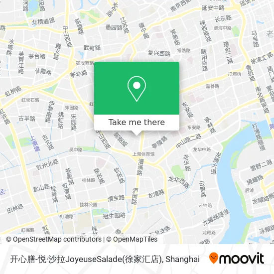 开心膳-悦·沙拉JoyeuseSalade(徐家汇店) map