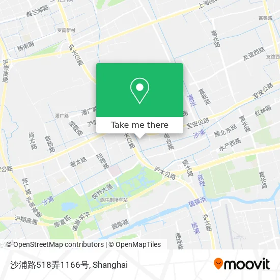 沙浦路518弄1166号 map