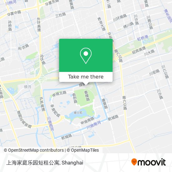 上海家庭乐园短租公寓 map